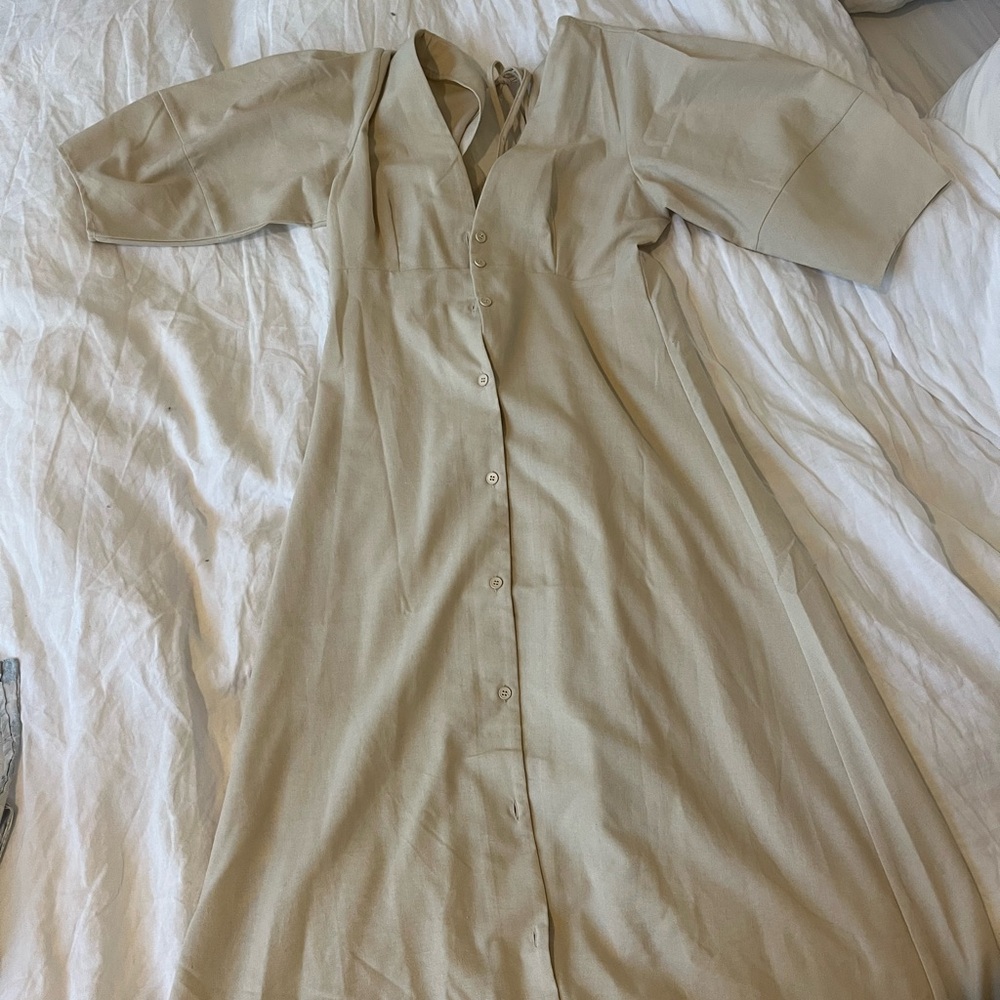 Commense cream dress